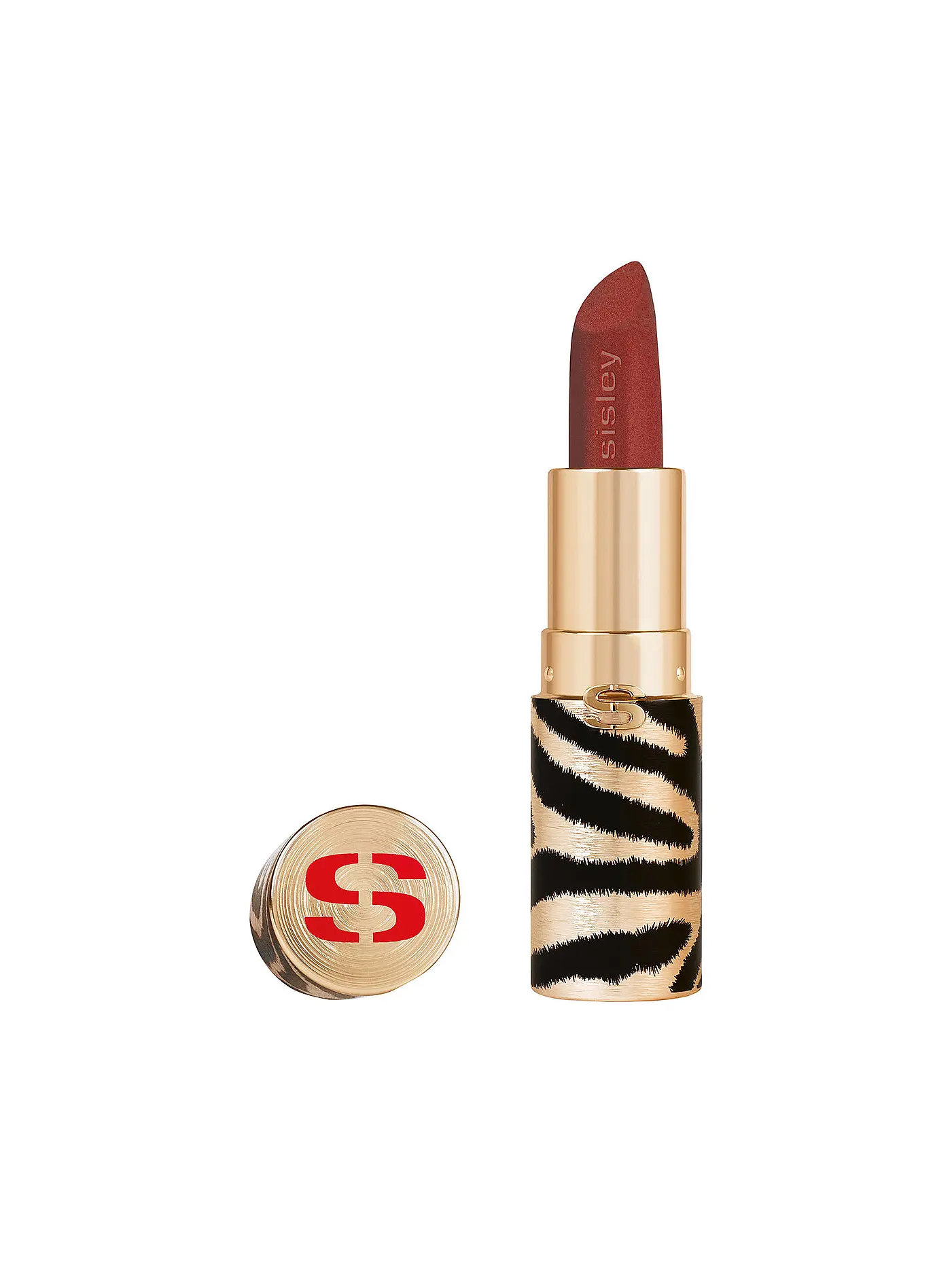 SISLEY | Lippenstift - Phyto-Rouge Velvet (41 Rouge Flame) | dunkelrot